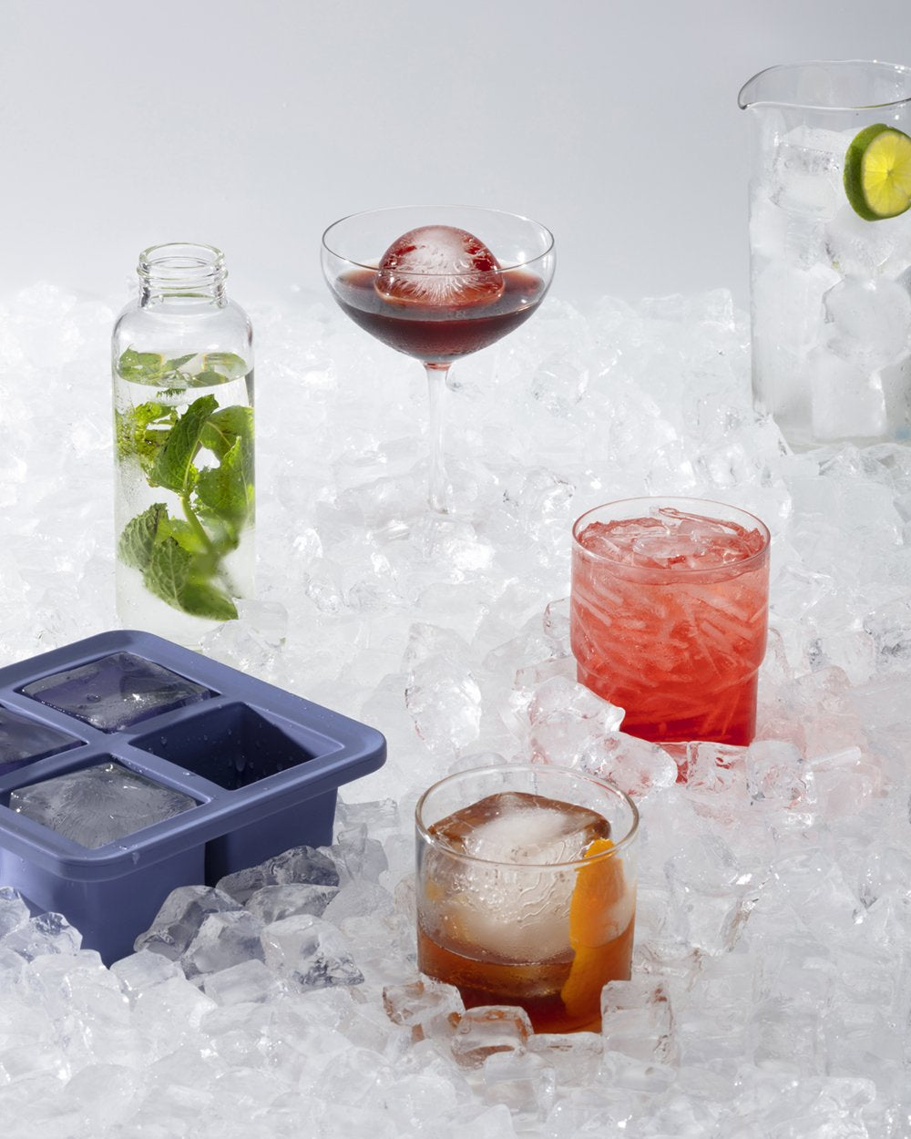 COLLINS ICE MOLD  Ice molds, Silicone ice trays, Highball glass