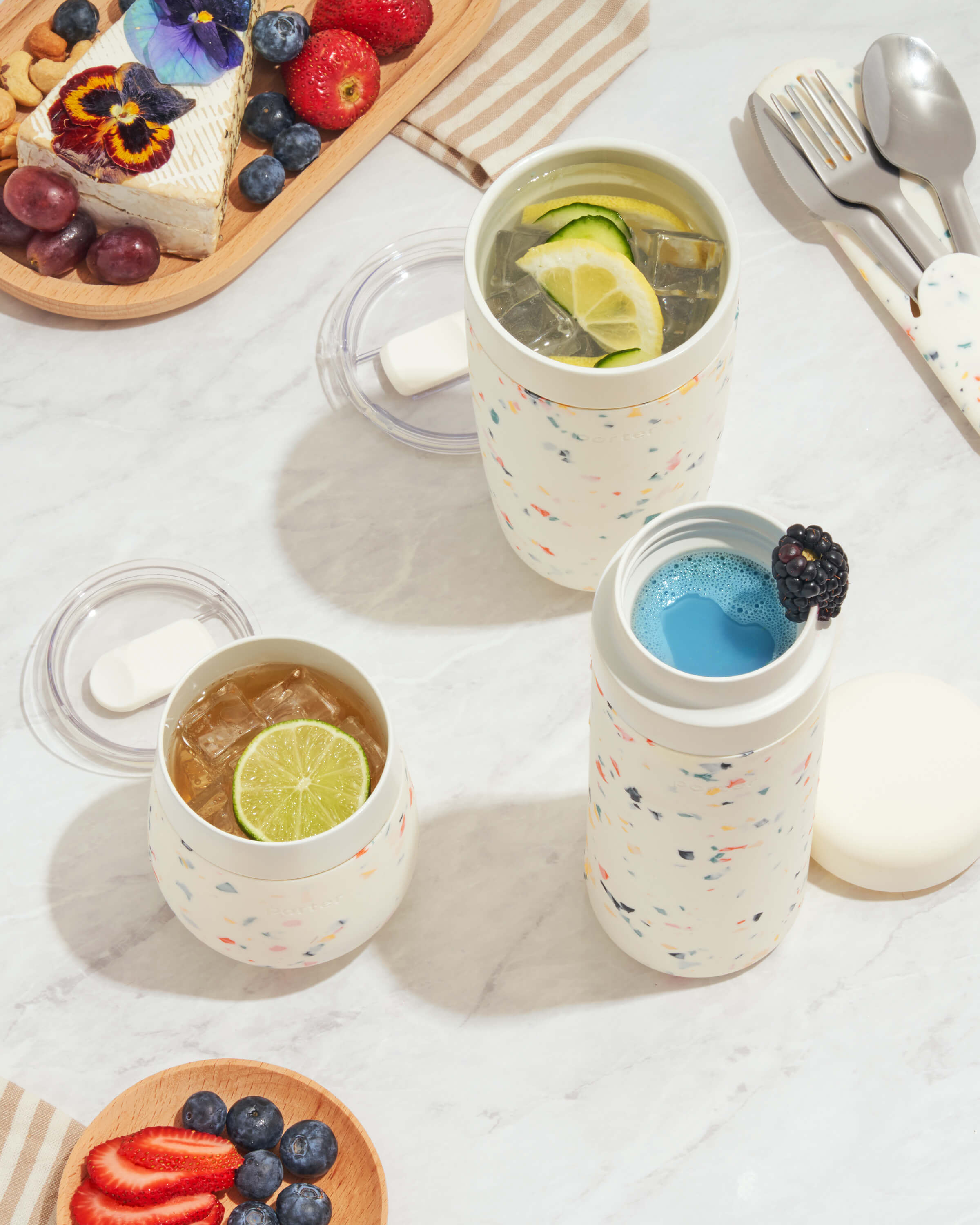 Portable Insulated Drinkware Set