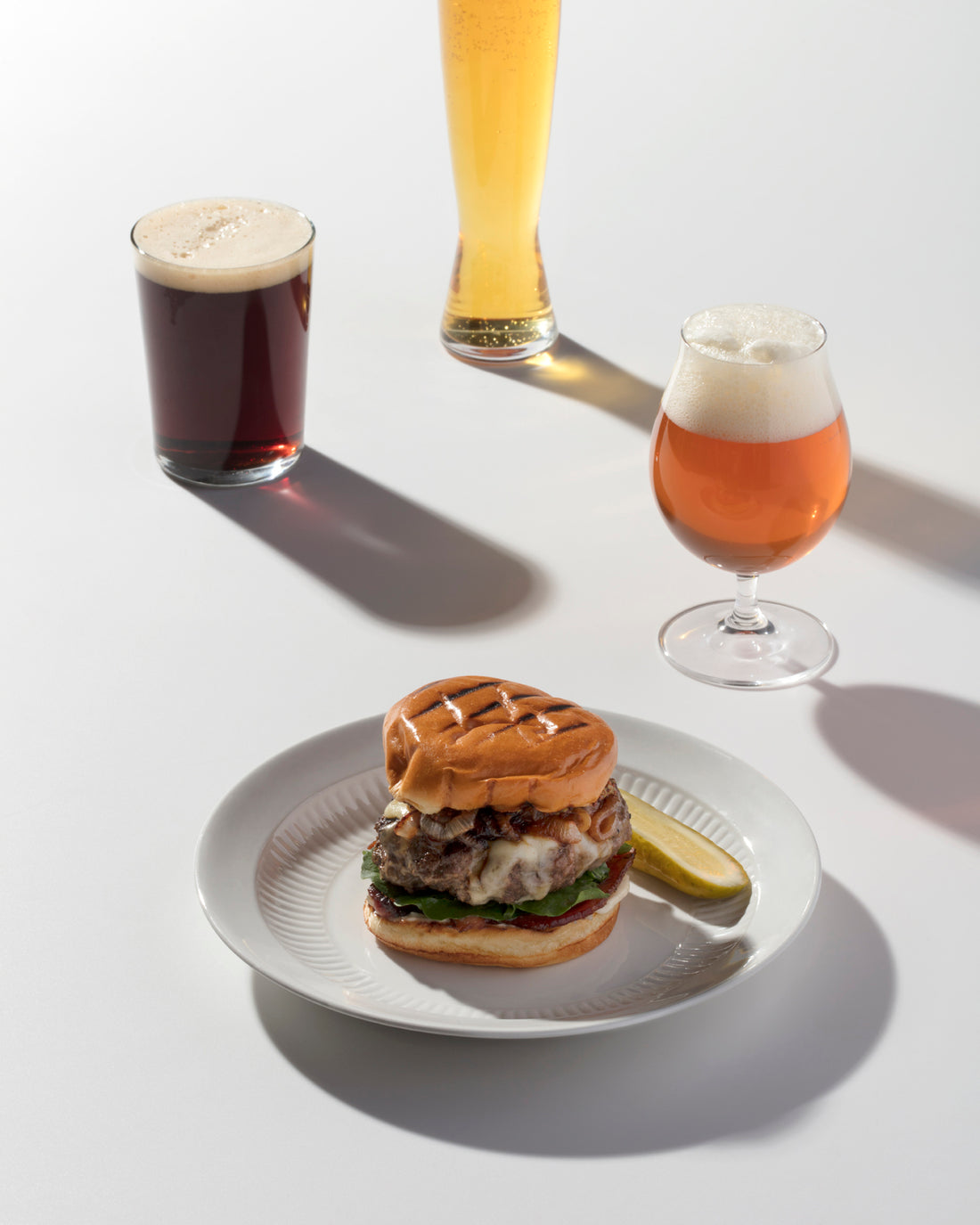 The Two-Beer Burger