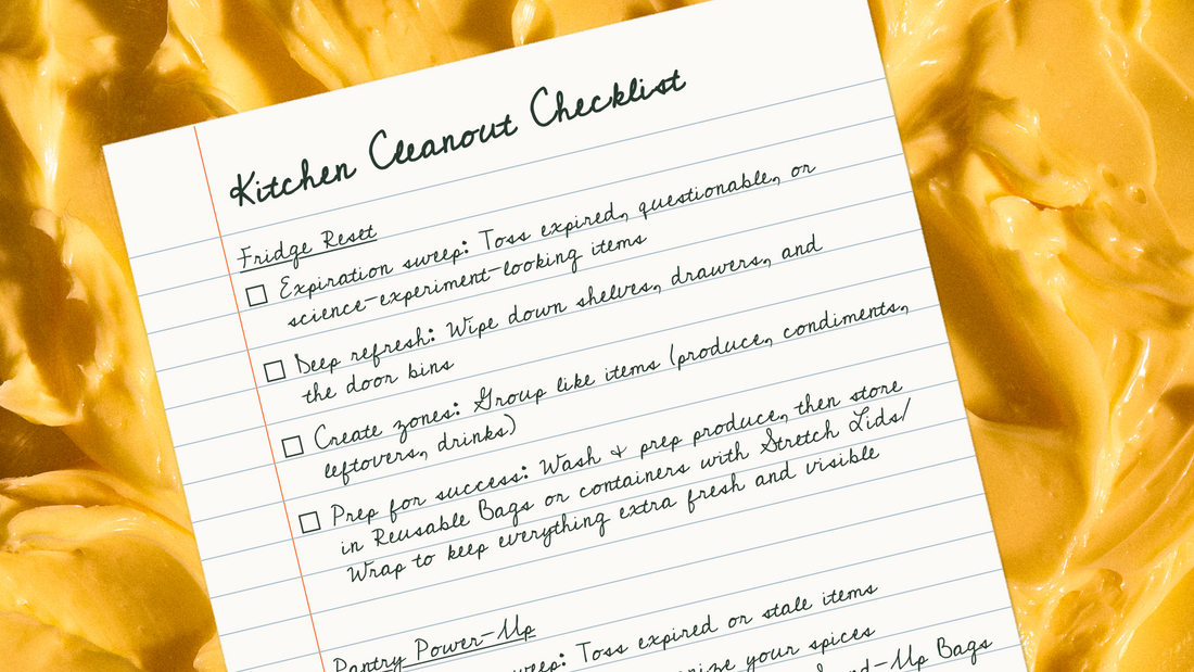Kitchen Cleanout Checklist