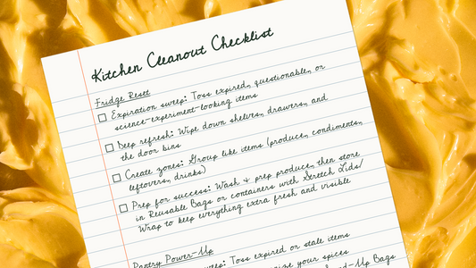 Kitchen Cleanout Checklist