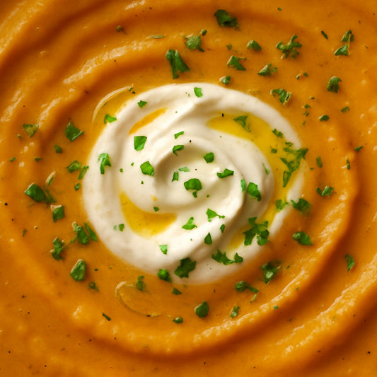 Velvety Squash & Carrot Soup