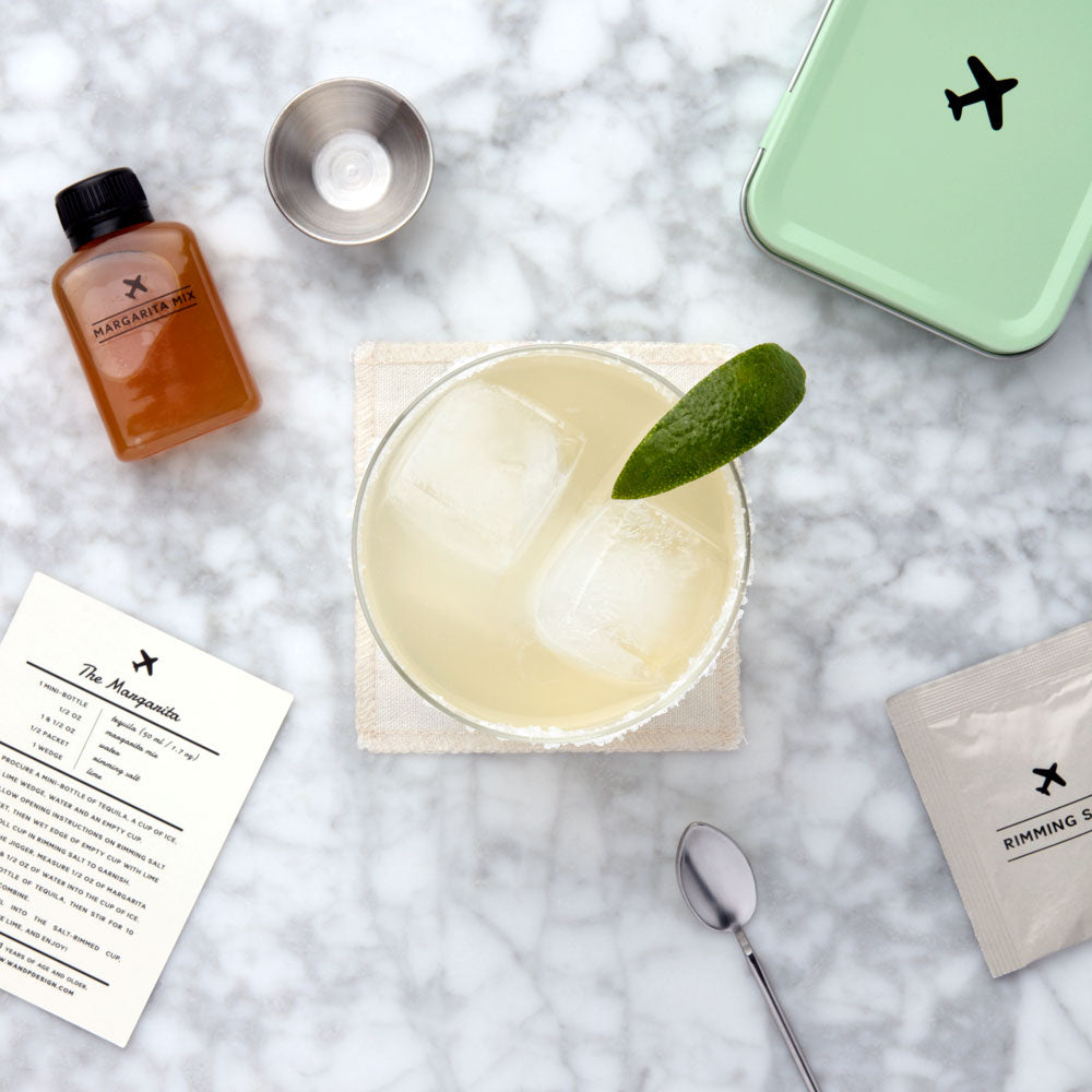 Cocktails At 30,000 Feet: Try This TSA-Approved Margarita Cocktail Kit