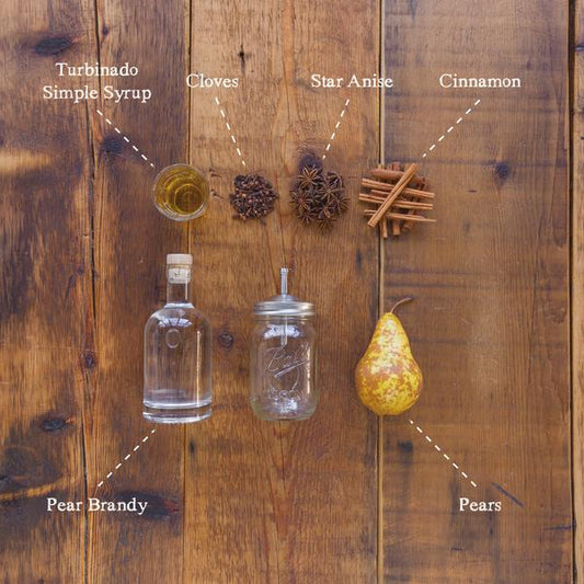 Spiced Pear Liqueur