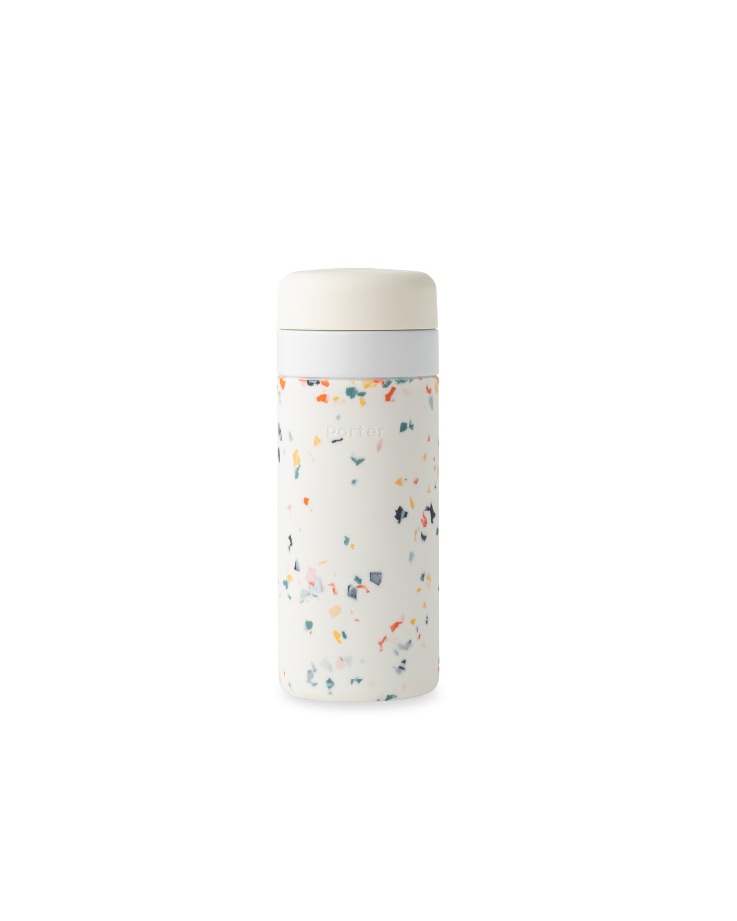 Terrazzo Cream 16 oz engraving