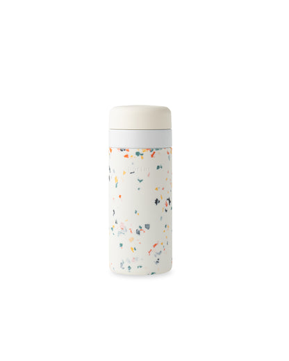 Terrazzo Cream 16 oz engraving