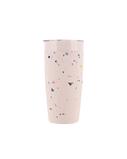 Terrazzo Blush engraving