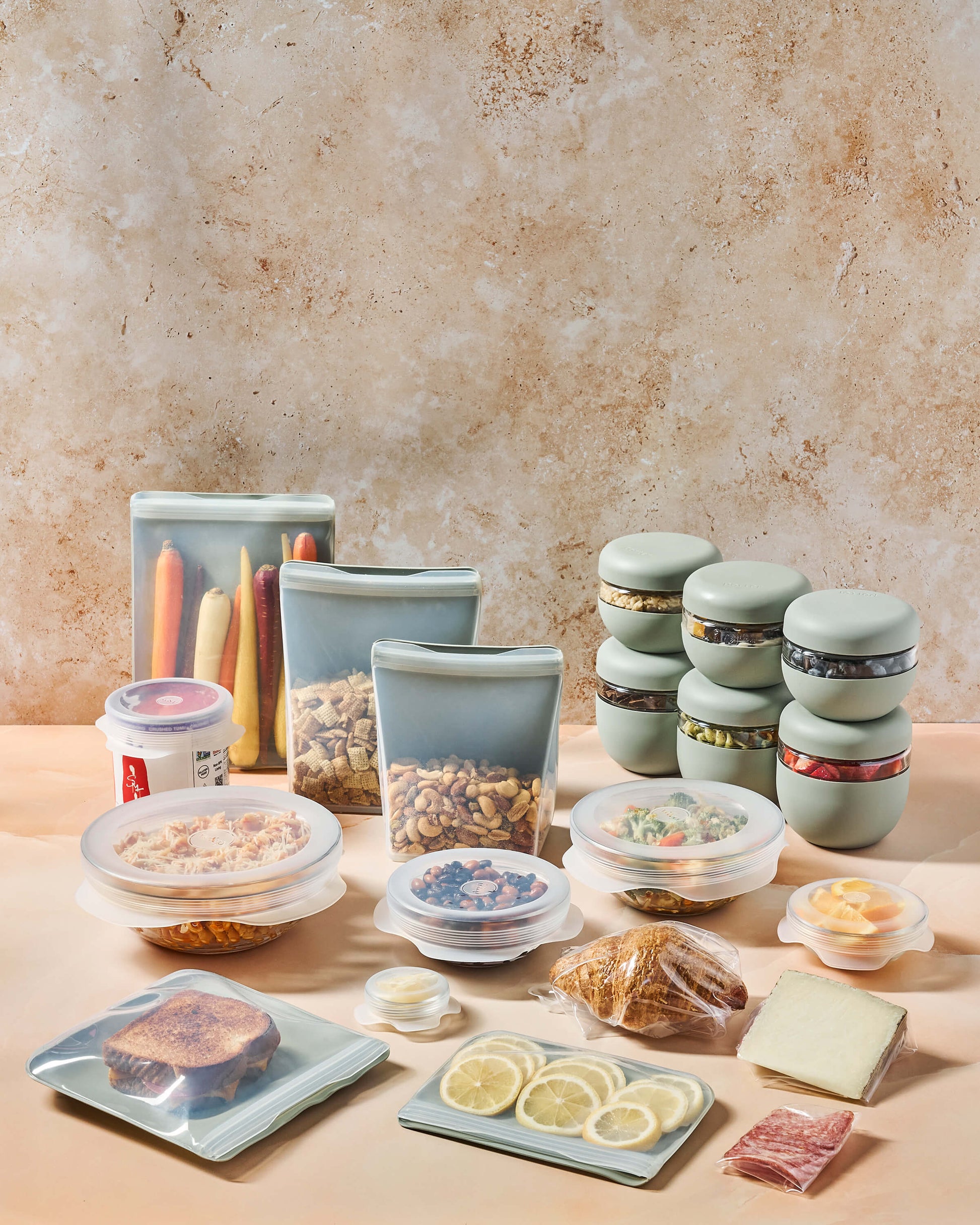 Clean Kitchen Storage Set (Sage)