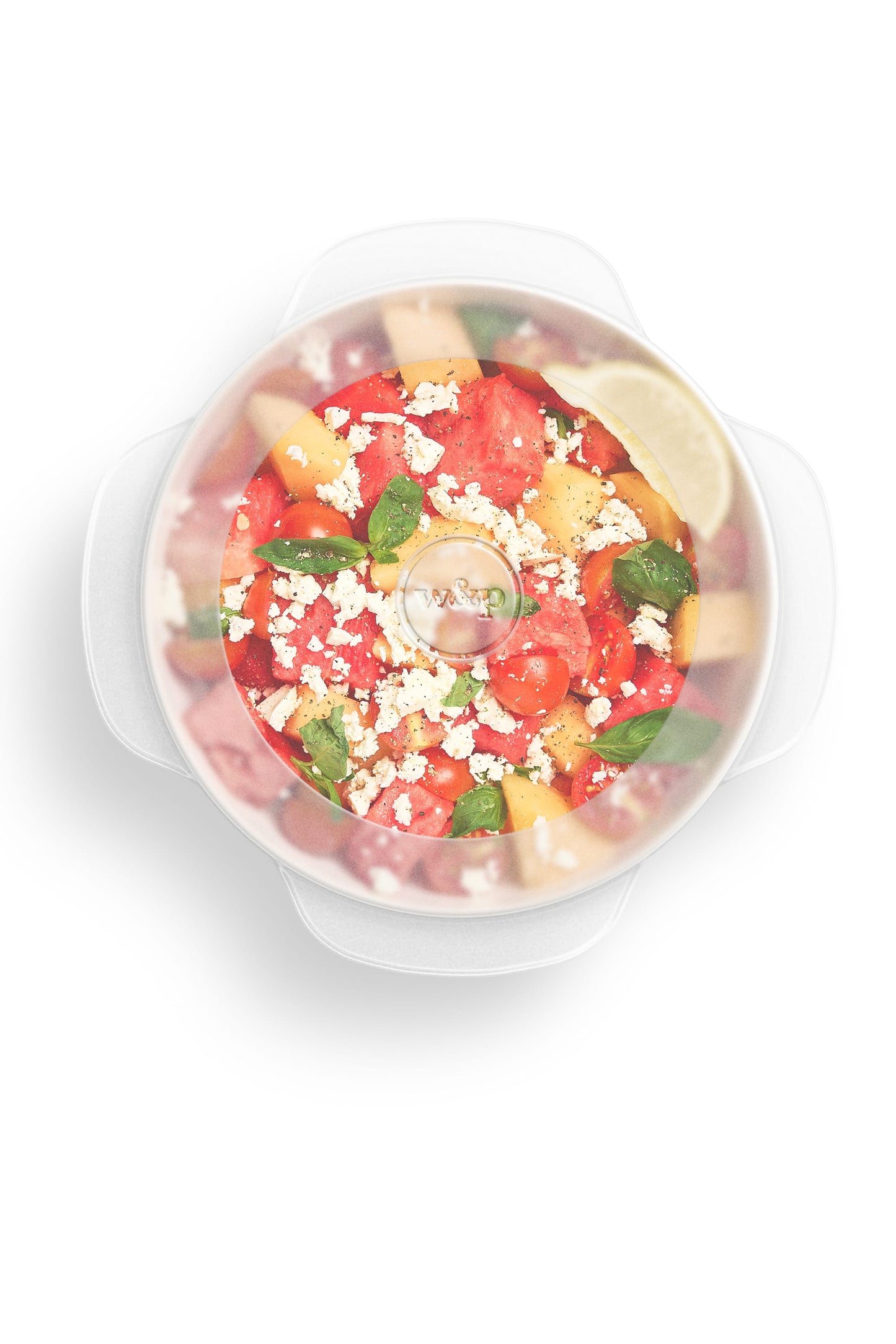 3-Piece Reusable Round Stretch Lids (2 Pack)