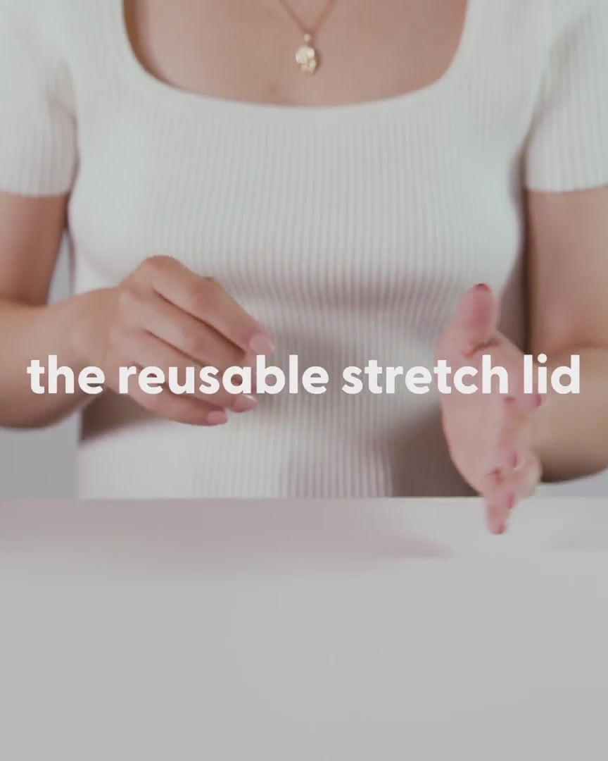 W&P Design: Meet Our NEW Reusable Stretch Lids! 👋