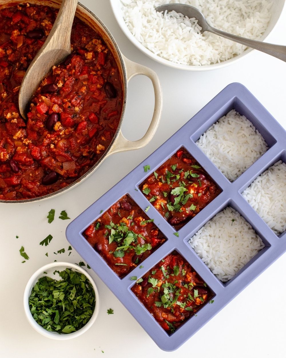 Cup Cubes Silicone Freezer Tray