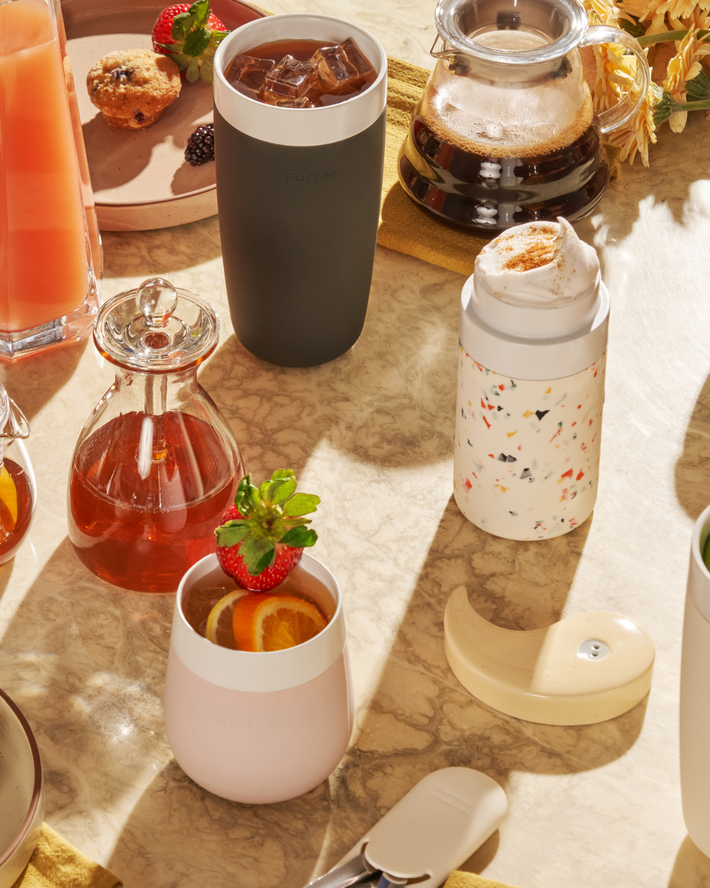 Keep Drinks Fresh With The W&P Porter Insulated Ceramic Bottle - 16oz –  BrandsWalk
