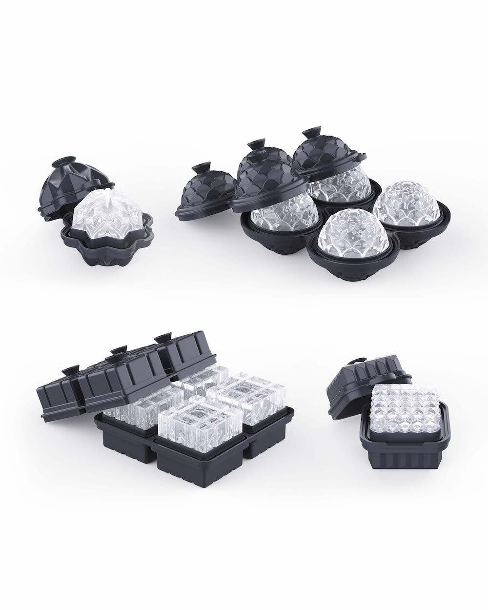 Ice Cube Trays for Freezer Ice Cube Molds for Cocktails - China