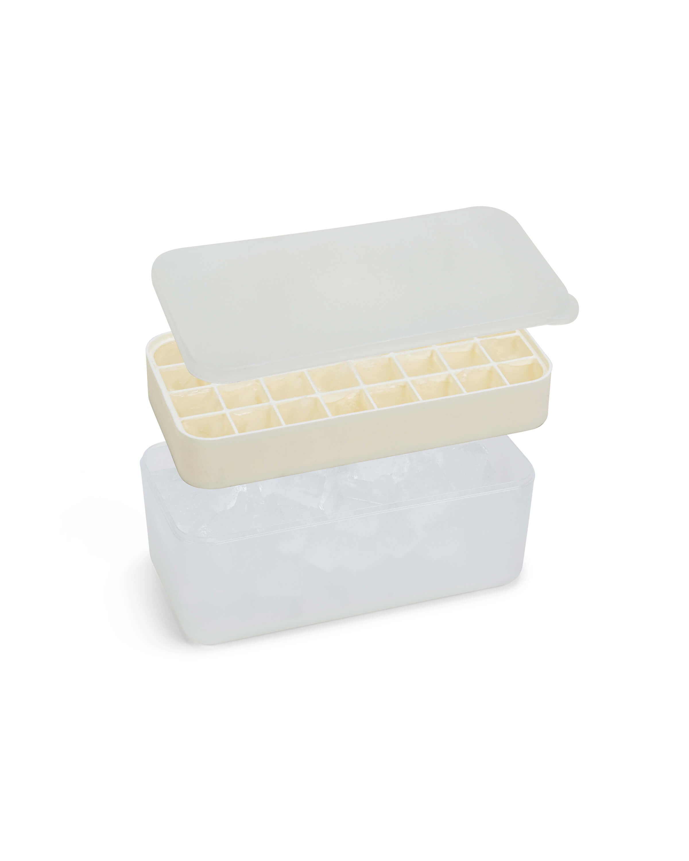 W & P Design Ice Box with Lid in Cream
