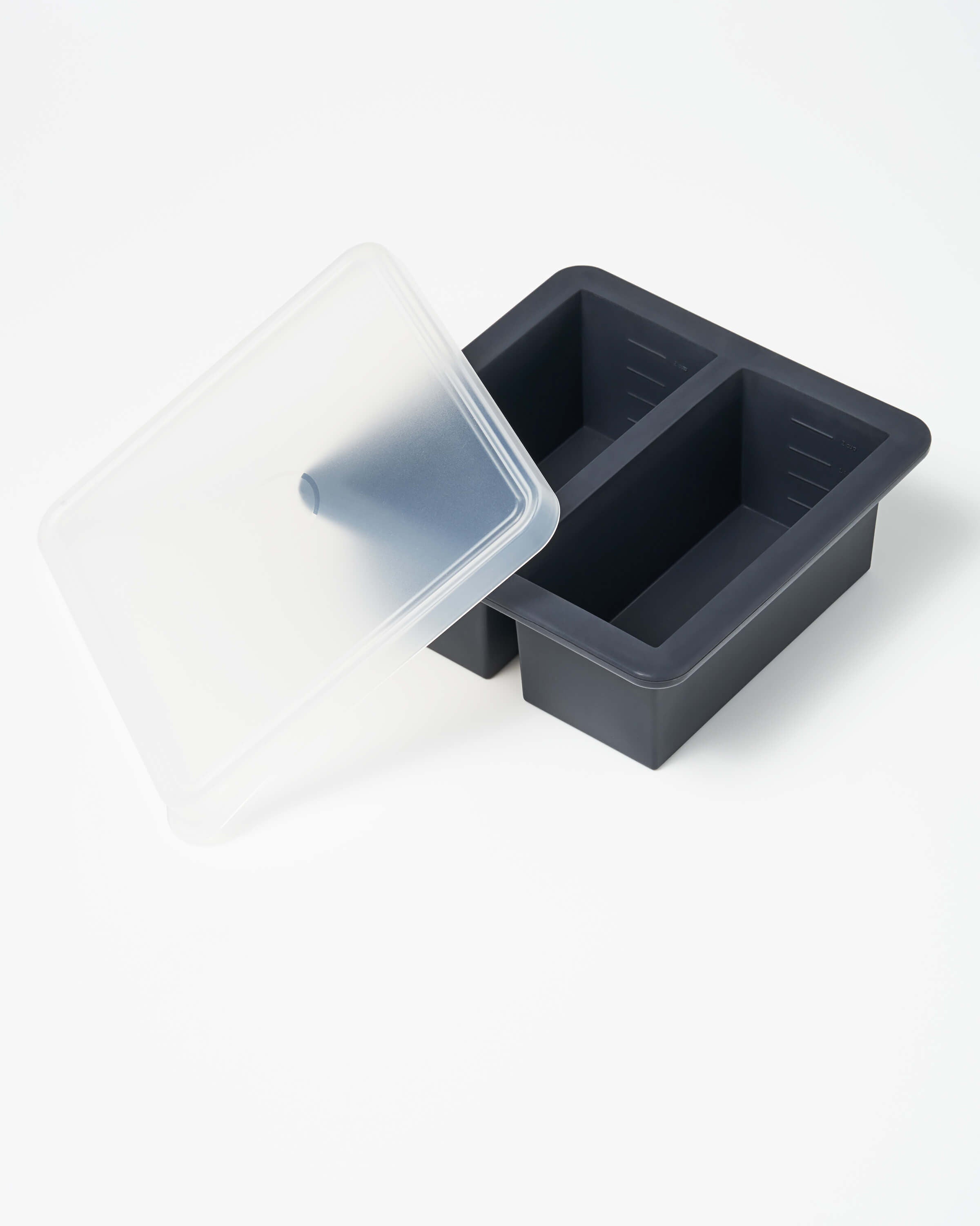 W&P Cup Cubes Silicone Freezer Tray with Lid, Blue, Makes 6 Perfect 1-Cup  Portions, Freeze & Store Soup, Broth, Sauce, Leftovers, Dishwasher Safe