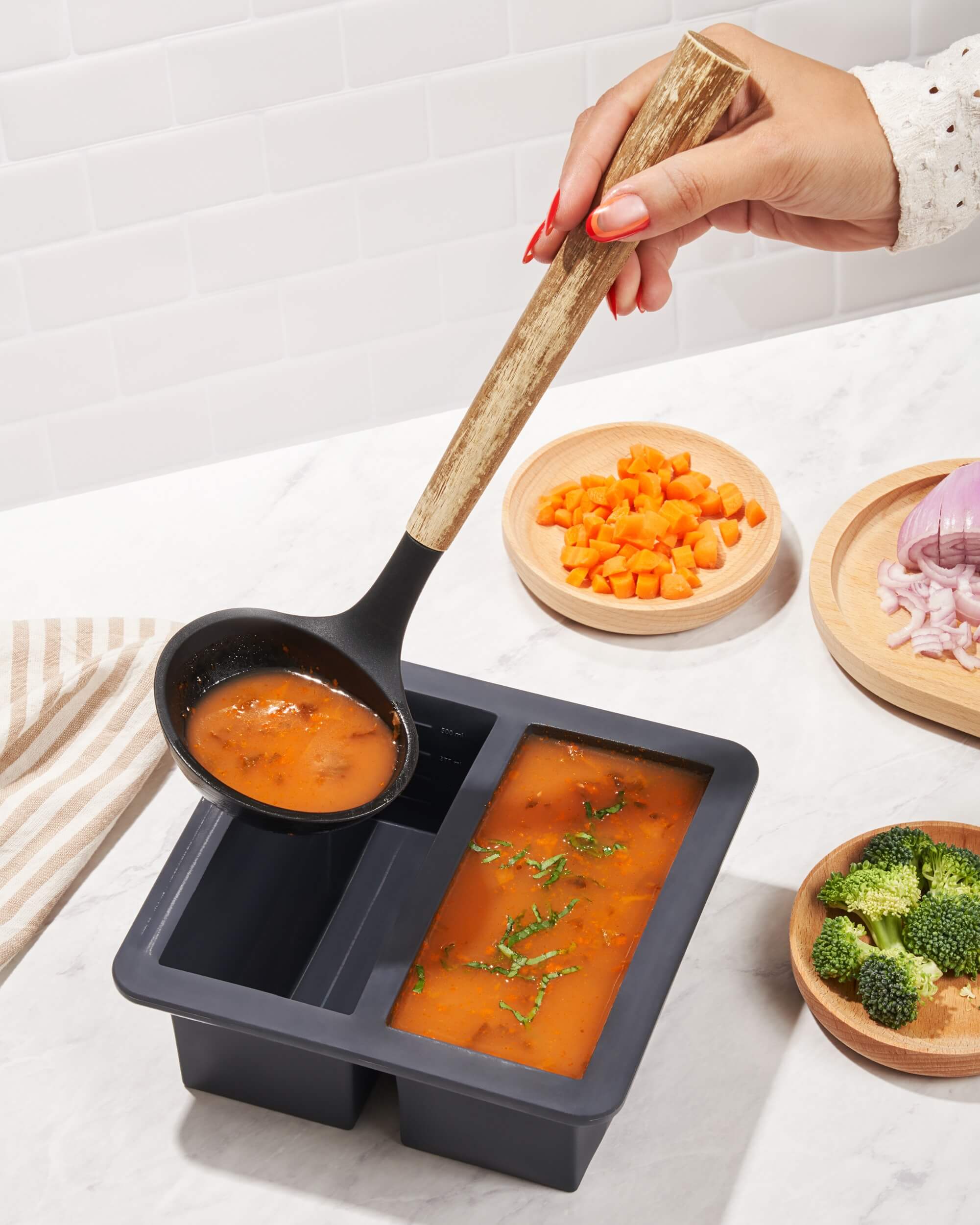 Cup Cubes Silicone Freezer Tray | W&P