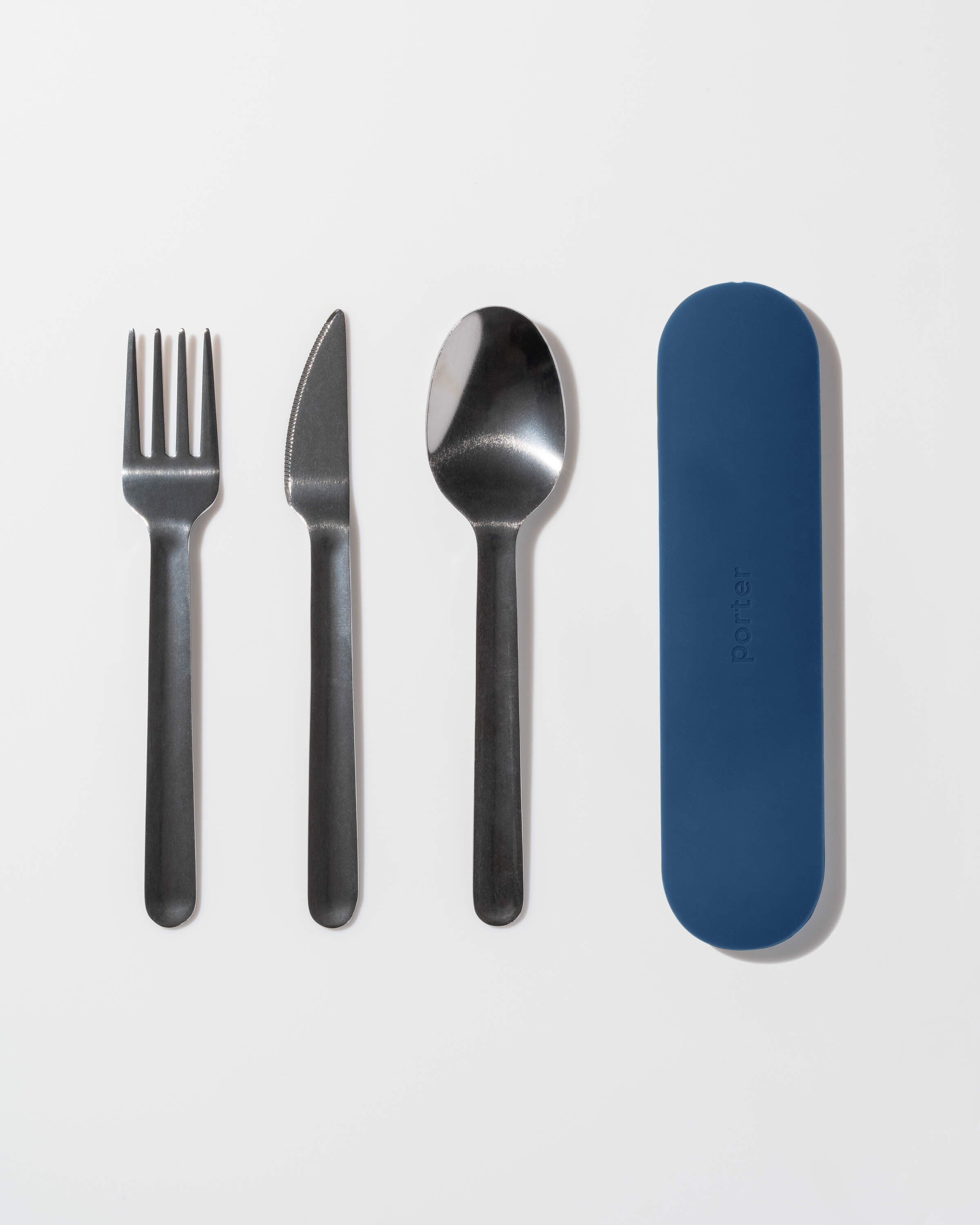 Utensil set - 2 spoon /2 fork/ travel pouch - PINK - The Fancy